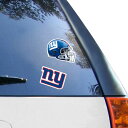 Show off your fandom wherever you go when you put this New York Giants Perfect Cut 2-pack decal set from WinCraft on your vehicle.Officially licensedMade in the USATeam colors & logoNon-fadingOfficially licensed NFL productRemovable & reusableClings to any smooth surfaceEach decal measures approximately 4" x 4"Brand: WinCraft