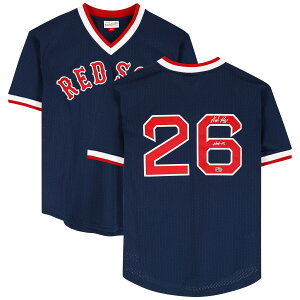 エントリーでポイント 5倍【MLB公式ホログラム付】MLB レッドソックス ウェイド・ボッグス 直筆サイン ユニフォーム Fanatics ファナティクス オーセンティック (Aut Jersey MLB)