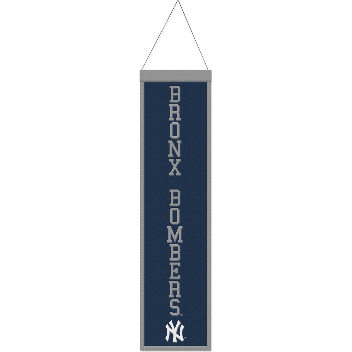 MLB ヤンキース ペナント ウィンクラフト (8X32 Wool Banner Slogan)