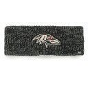 NFL レイブンズ ヘッドバンド '47 レディース ブラック (NFL Womens Meeko TC Headband)