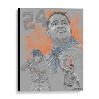 MLB タイガース ミゲル・カブレラ ウォールアート Fanatics（ファナティクス） (UNS GICLEE 45040)