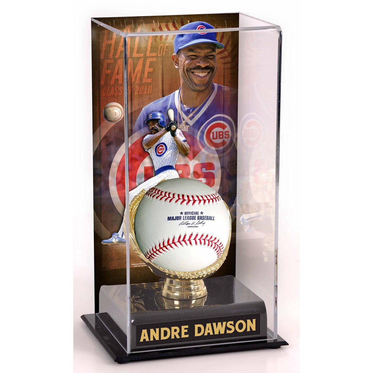 【公式グッズ】MLB カブス アンドレ・ドーソン コレクタブル用ケース Fanatics Authentic/ファナティクスオーセンティック (UNS TALL BASEBALL DISPLAY CASE 482022)