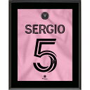 Showcase your excitement for another superstar in Miami with this Sergio Busquets 10.5" x 13" #5 Heart Beat Jersey Sublimated Plaque. Ready to hang in your home or office, this plaque is the perfect way to commemorate the legendary Spanish midfielder signing to Inter Miami CF.Officially licensedMade in the USABrand: Fanatics AuthenticPlaque measures approx. 10.5" x 13" x 1"