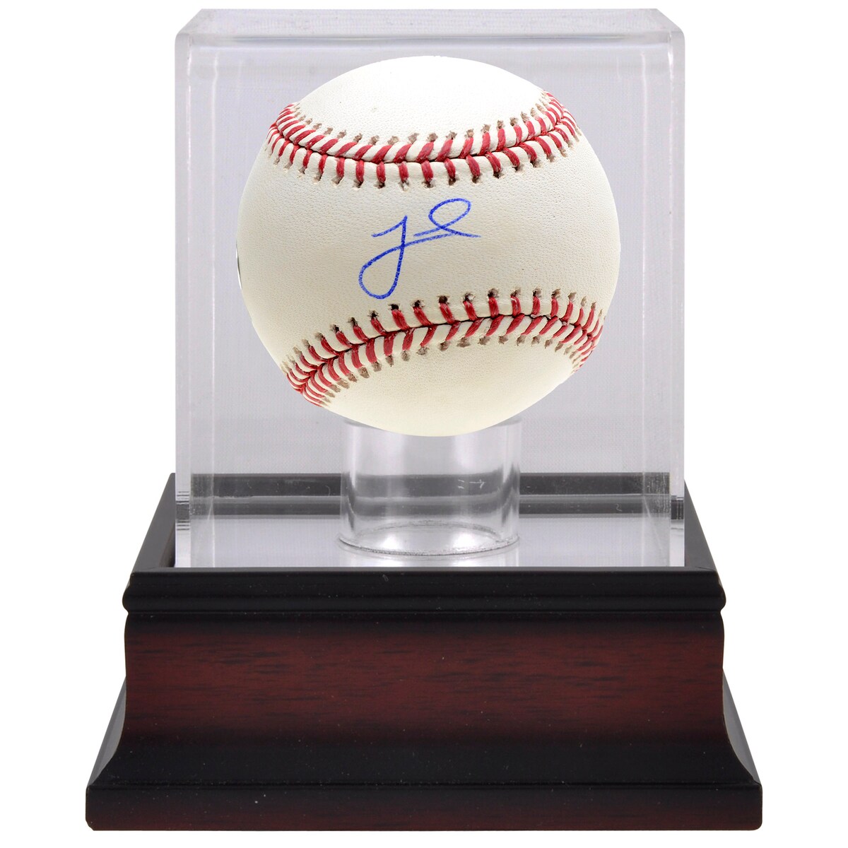 Autographed by Jeff McNeil, this Baseball & Mahogany Baseball Display Case is ready to boost your New York Mets memorabilia. Featuring an official team design, this baseball is an essential keepsake for any New York Mets fan. It showcases Jeff McNeil's distinct signature on the ball to provide a noteworthy piece to your collection.Obtained under the auspices of the Major League Baseball Authentication Program and can be verified by its numbered hologram at MLB.comSignature may varyHand-signed autographBrand: Fanatics AuthenticIncludes an individually numbered, tamper-evident hologramOfficially licensed