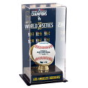 MLB ドジャース コレクタブル用フォトフレーム Fanatics（ファナティクス） (2020 MLB World Series Champs Display Case)