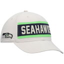【公式グッズ】NFL シーホークス アジャスタブル キャップ '47 /フォーティーセブン メンズ クリーム (NFL Crossroad MVP Adjustable)