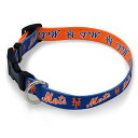 Everyone in your household exudes New York Mets pride, including your four-legged family members. Help them show it with this New York Mets Medium adjustable pet collar from WinCraft. It features a metal loop for easy leashing and a durable plastic clasp for quick removal.Made in the USASublimated graphicsFits necks measuring approx. 14'' to 20'' in circumferenceHigh-quality nickel-plated steel D-ringMaterial: 100% PolyesterPlastic buckle and adjustment toggleDouble-sided designWipe clean with a damp clothBrand: WinCraftOfficially licensed