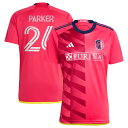 【公式グッズ】MLS セントルイス・シティSC パーカー レプリカ ユニフォーム Adidas(アディダス) メンズ レッド (15874 JERMENCRP)