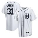 【公式グッズ】MLB タイガース ライリー・グリーン レプリカ ユニフォーム Nike ナイキ メンズ ホワイト (T770 Mens Rep League S...