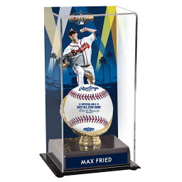 MLB ブレーブス マックス・フリード コレクタブル用 野球ボールケース（ボール無し） Fanatics（ファナティクス） (UNS 22MLBASG DISPLAY CASE 762022)