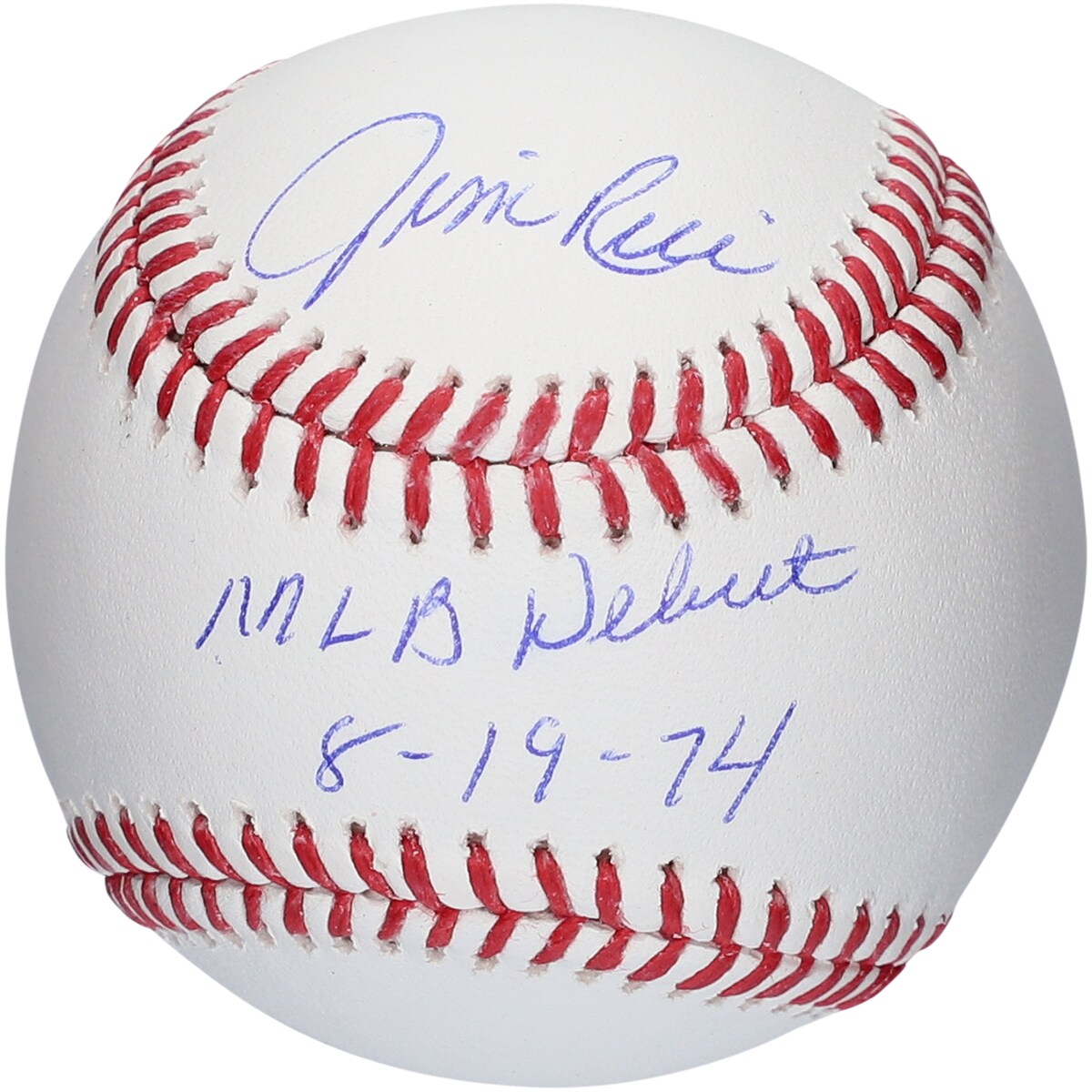 MLB レッドソックス ジム・ライス 直筆サイン ボール Fanatics（ファナティクス） (AUT BASEBALL 4232022)