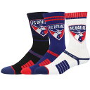 MLS FCダラス ソックス Strideline（ストライドライン） メンズ (SDE HO22 Men's Premium Knit Crew Sock 3-Pack)