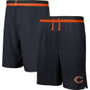 Perfect for a workout or casual game day at home, these Chicago Bears training shorts are a must-have addition to your selection of gear. Constructed to provide a sporty feel, these shorts ensure maximum comfort anytime you wear them. Pair these with your go-to Chicago Bears tee for a complete look ahead of kickoff.Material: 92% Polyester/8% SpandexTwo side pocketsOfficially licensedMachine wash with garment inside out, tumble dry lowInseam on size M measures approx. 9''Brand: OuterstuffHeat-sealed graphicsElastic waistband with drawstringImportedSplit hem