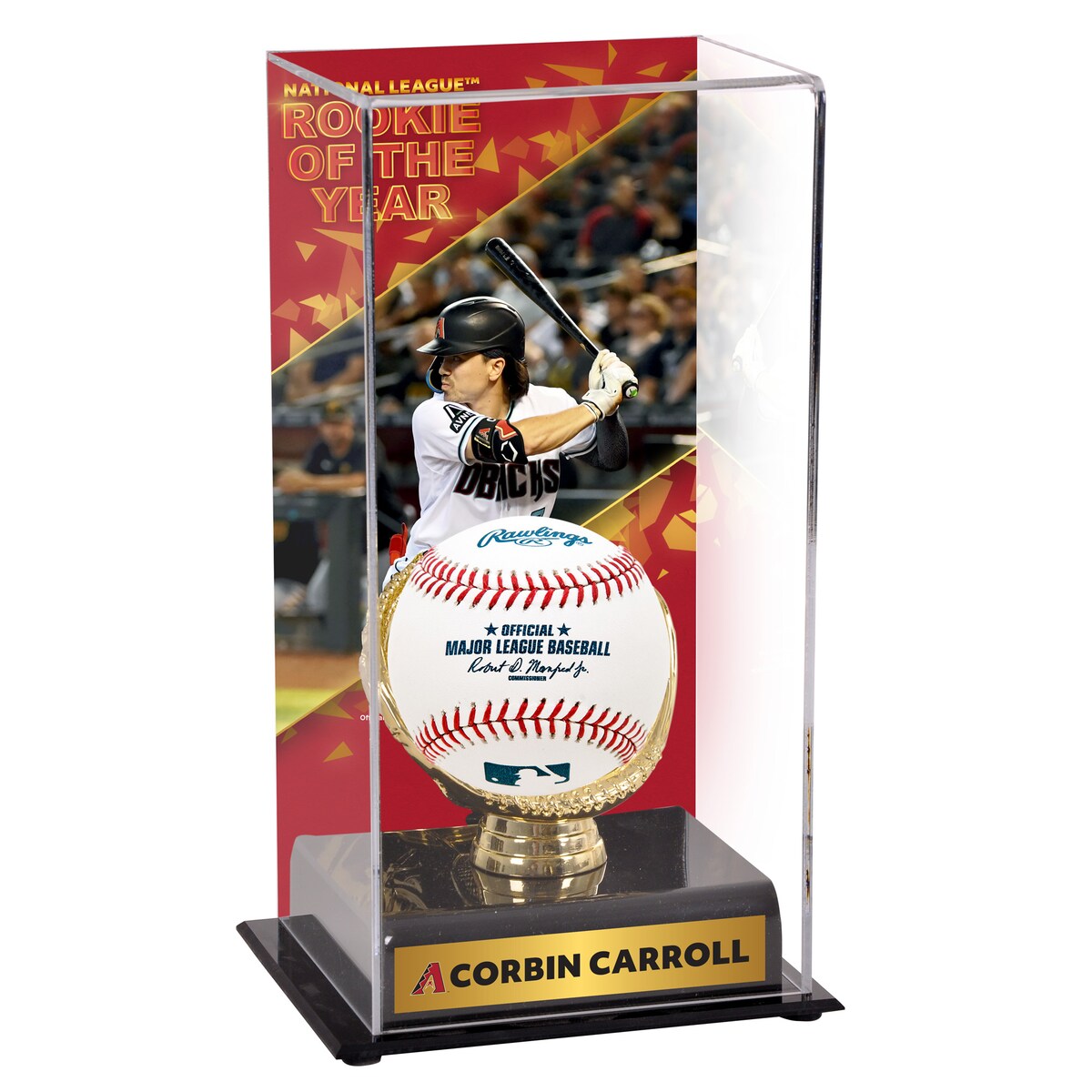 MLB _ChobNX R[rEL RN^up 싅{[P[Xi{[j Fanaticsit@ieBNXj (UNS 23 MLB AWARDS BASEBALL DISPLAY CASE 45195)