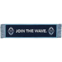 MLS ホワイトキャップスFC ペナント Winning Streak Sports ネイビー (WSS SU21 MLS Scarf Heritage Banner)