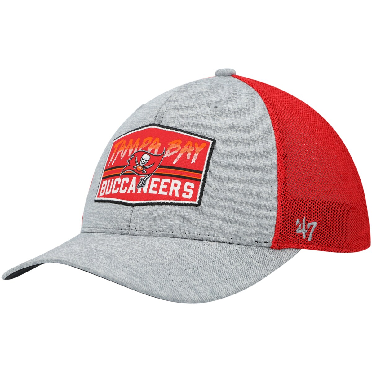 NFL バッカニアーズ キャップ・帽子 '47 メンズ ヘザーグレイ (NFL Motivator Stretch Fit)