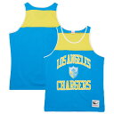 NFL チャージャーズ タンクトップ Mitchell & Ness（ミッチェル＆ネス） メンズ パウダーブルー (NFL HERITAGE COLOR BLOCKED TANK TOP)