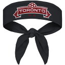 MLS トロントFC ヘッドバンド Vertical Athletics レディース チャコール (BBH S21 Alt Logo Tieback Headband)