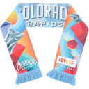 MLS コロラド・ラピッズ マフラー Ruffneck Scarves ブルー (RUF 2023 Jersey Hook Scarf)