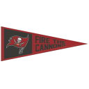 NFL バッカニアーズ ペナント ウィンクラフト 13X32 Wool Pennant Slogan 