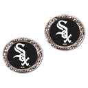 【公式グッズ】MLB ホワイトソックス ピアス・イヤリング ウィンクラフト レディース (Oval Post Earrings)