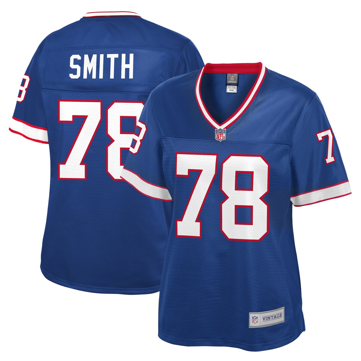 【公式グッズ】NFL ビルズ ブルース・スミス レプリカ ユニフォーム Fanatics（ファナティクス） レディース ロイヤル (Women's Pro Line Retired Player Replica Jersey - FINISHED)