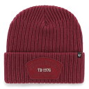NFL バッカニアーズ ニット帽 '47 メンズ カージナルレッド (NFL Ridgeway Cuffed Knit)(4)