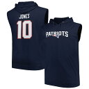 NFL ペイトリオッツ マック・ジョーンズ タンクトップ Fanatics（ファナティクス） メンズ ネイビー (PRF Mens B&T Muscle Tank Hood)