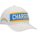 【公式グッズ】NFL チャージャーズ アジャスタブル キャップ '47 /フォーティーセブン メンズ クリーム (NFL Crossroad MVP Adjustable)