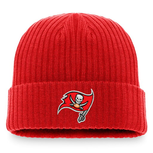 NFL バッカニアーズ ニット帽 Fanatics(ファナティクス) メンズ レッド (NFL Cuffed Knit) NFL バッカニアーズ ニット帽 Fanatics(ファナティクス) メンズ レッド (NFL Cuffed Knit)