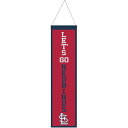 MLB J[WiX yig EBNtg (8X32 Wool Banner Slogan)