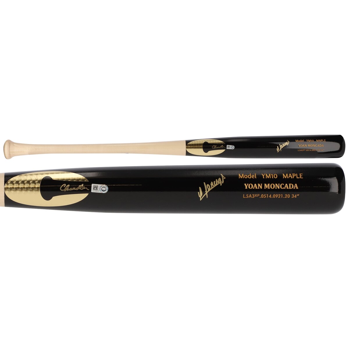 Showcase your Chicago White Sox fandom in a big way with this Yoan Moncada autographed wood bat. Displaying Yoan Moncada...