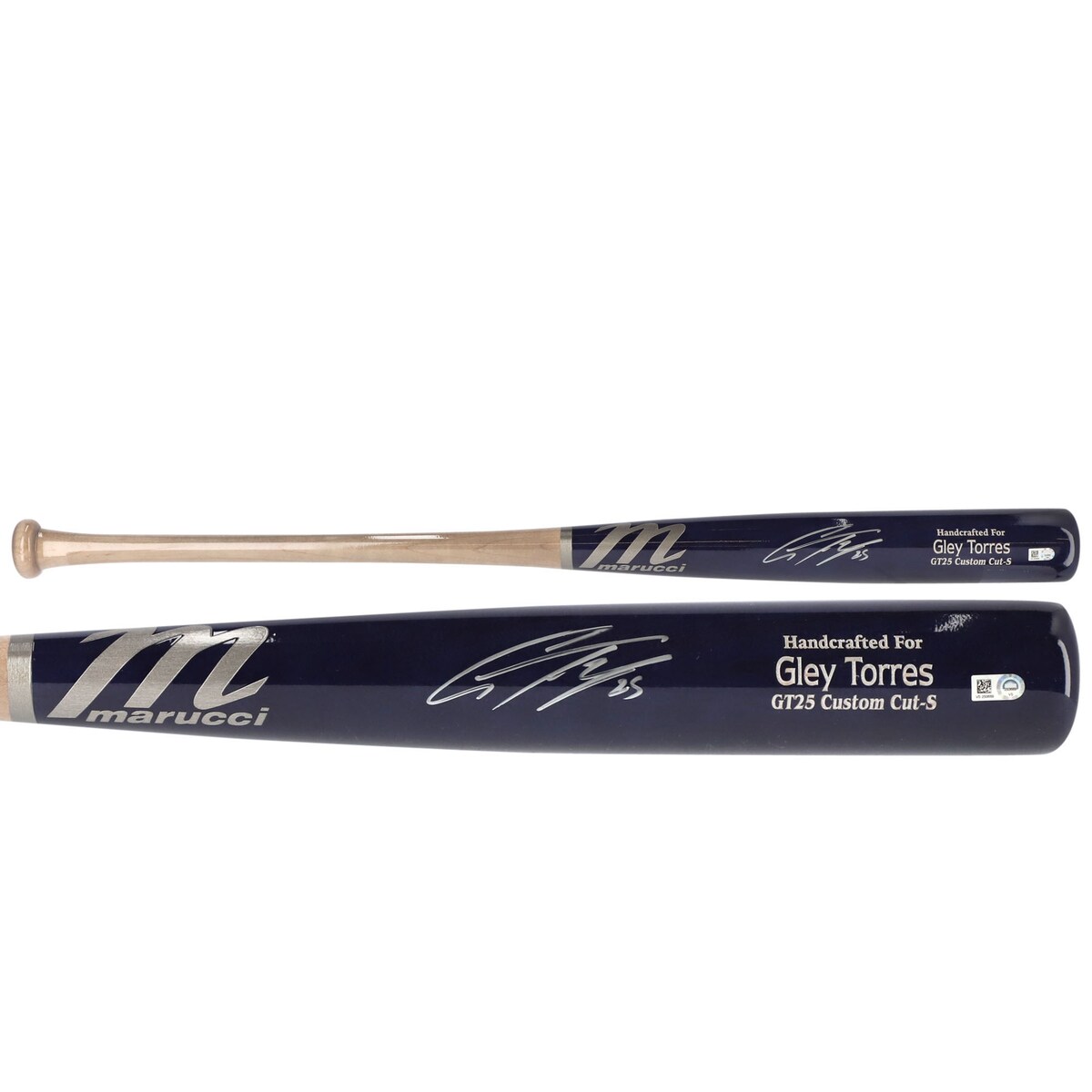 Showcase your New York Yankees fandom in a big way with this Gleyber Torres autographed wood bat. Displaying Gleyber Torres' distinct signature on the barrel, this iconic bat also features an authentic player design to provide an essential piece to round out your MLB collection.Made in the USASignature may varyOfficially licensedIncludes an individually numbered, tamper-evident hologramBrand: Fanatics AuthenticObtained under the auspices of the Major League Baseball Authentication Program and can be verified by its numbered hologram at MLB.comHand-signed autograph