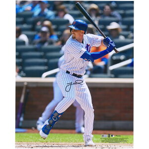 【MLB公式ホログラム付】MLB メッツ ジェフ・マクニール 直筆サイン フォト Fanatics ファナティクス オーセンティック (16BB081319)