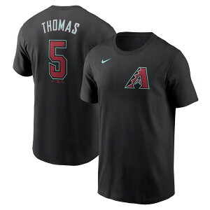 MLB ダイヤモンドバックス アレク・トーマス Tシャツ Nike ナイキ メンズ ブラック (24 Nike Mens Fuse Diamondbacks N&N Tee)