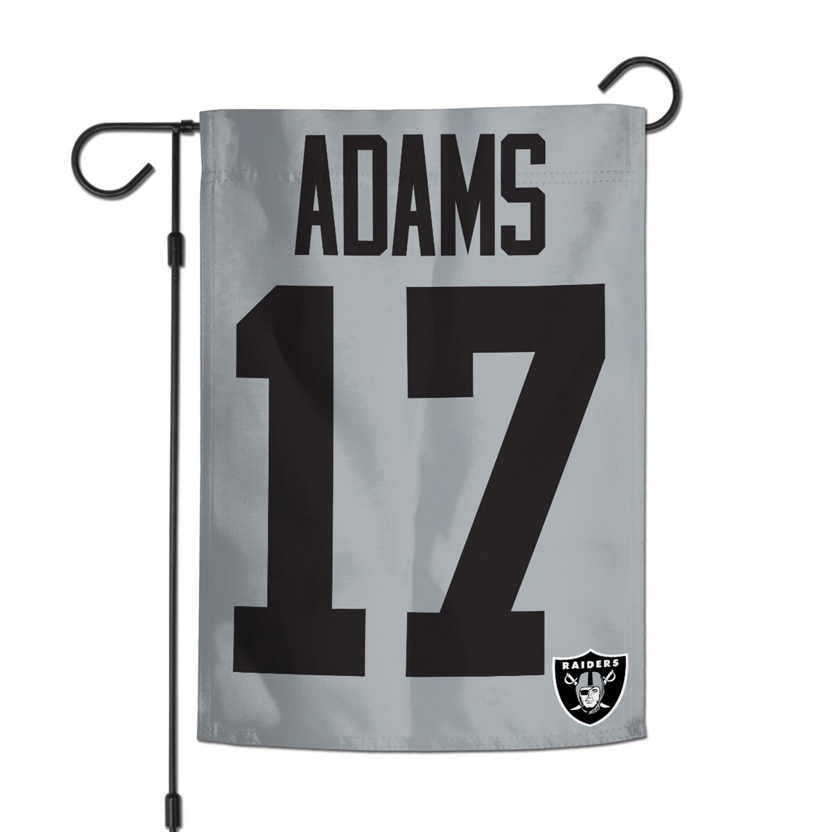 【公式グッズ】NFL レイダース ダバンテ・アダムス フラッグ WinCraft (2-Sided 12x18 Garden Flag-NFL Player)