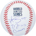 【MLB公式ホログラム付】MLB ドジャース ダスティン・メイ 直筆サイン ボール Fanatics ファナティクス オーセンティック (2020 MLB Wo...
