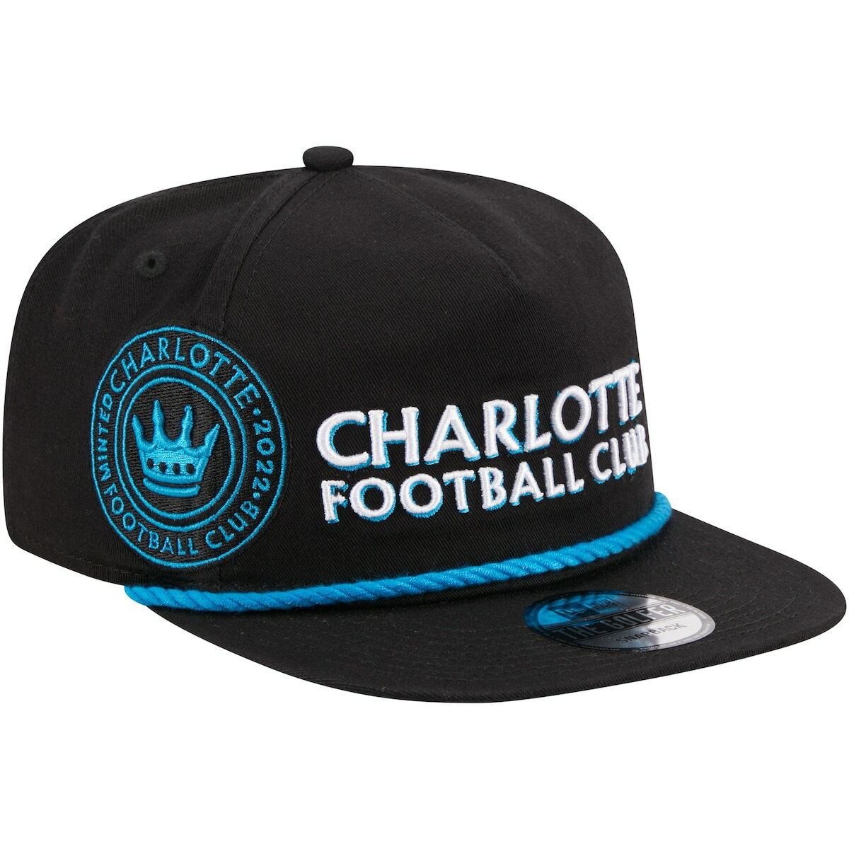【公式グッズ】MLS シャーロットFC アジャスタブルキャップ New Era(ニューエラ) メンズ ブラック (NWE F23 Men's Heritage Golfer)
