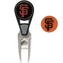 【公式グッズ】MLB ジャイアンツ ゴルフ用品 ウィンクラフト (CVX Ball Mark Repair Tool & 2 Ball Markers)