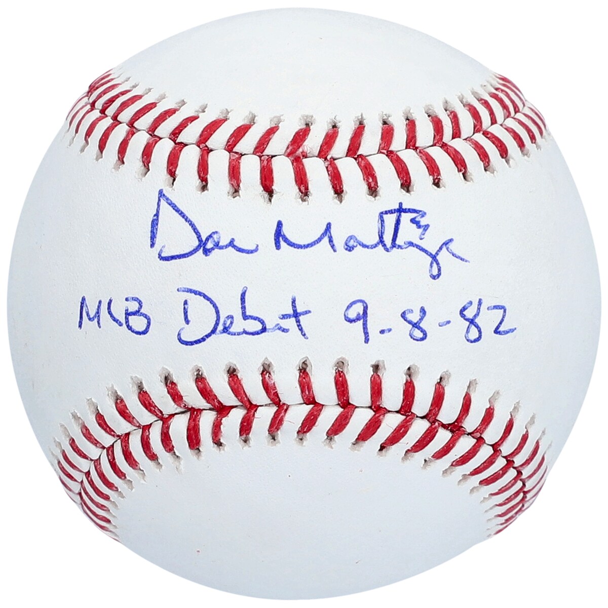 MLB ヤンキース ドン・マッティングリー 直筆サイン ボール Fanatics（ファナティクス） (Aut Baseball 862021)