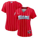 Show off your die-hard Miami Marlins fandom with this City Connect Replica Team jersey. This special Nike gear honors the Havana Sugar Kings, a minor league team from 1946 until 1960. This jersey features bold team graphics and a sleeve patch that combines an updated Sugar Kings logo with "Miami Marlins."Material: 100% PolyesterFull-button frontOfficially licensedRounded hem with satin woven jock tagMLB Batterman logo on back neckJersey Color Style: AlternateReplica Blank JerseyMachine wash, tumble dry lowStandard fitImportedShort sleeveBrand: NikeHeat-applied twill team and player details