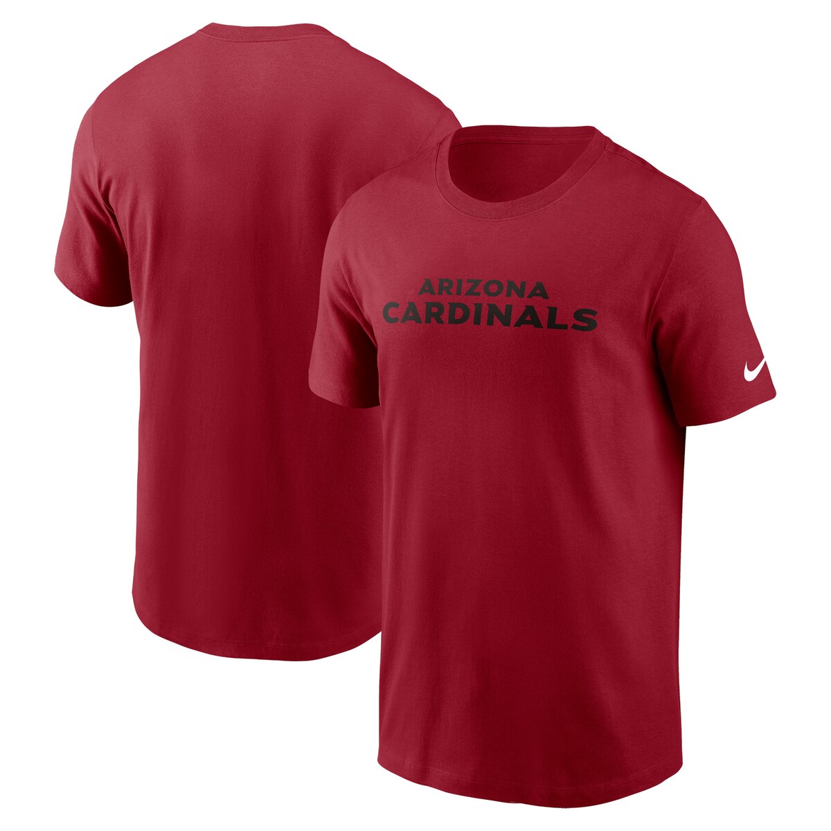 【公式グッズ】NFL カーディナルス Tシャツ Nike ナイキ メンズ カージナルレッド (23 NFL FANGEAR Men's Nike Wordmark Essential SST)