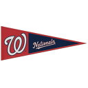 Put your die-hard Washington Nationals fandom on full display with this WinCraft 13" x 32" pennant. It features embroidered graphics of the team's logo and their name spelled out, meaning there will be no doubt about who you are rooting for on game day. Whether displayed outside, in your office or anywhere else, the durable wool fabric ensures this piece of Washington Nationals dcor will always emphasize your team spirit.Officially licensedEmbroidered Fabric AppliqueMaterial: 70% Wool/30% PolyesterSingle-sided designWipe clean with a damp clothImportedBrand: WinCraftMeasures approx. 13'' x 32''