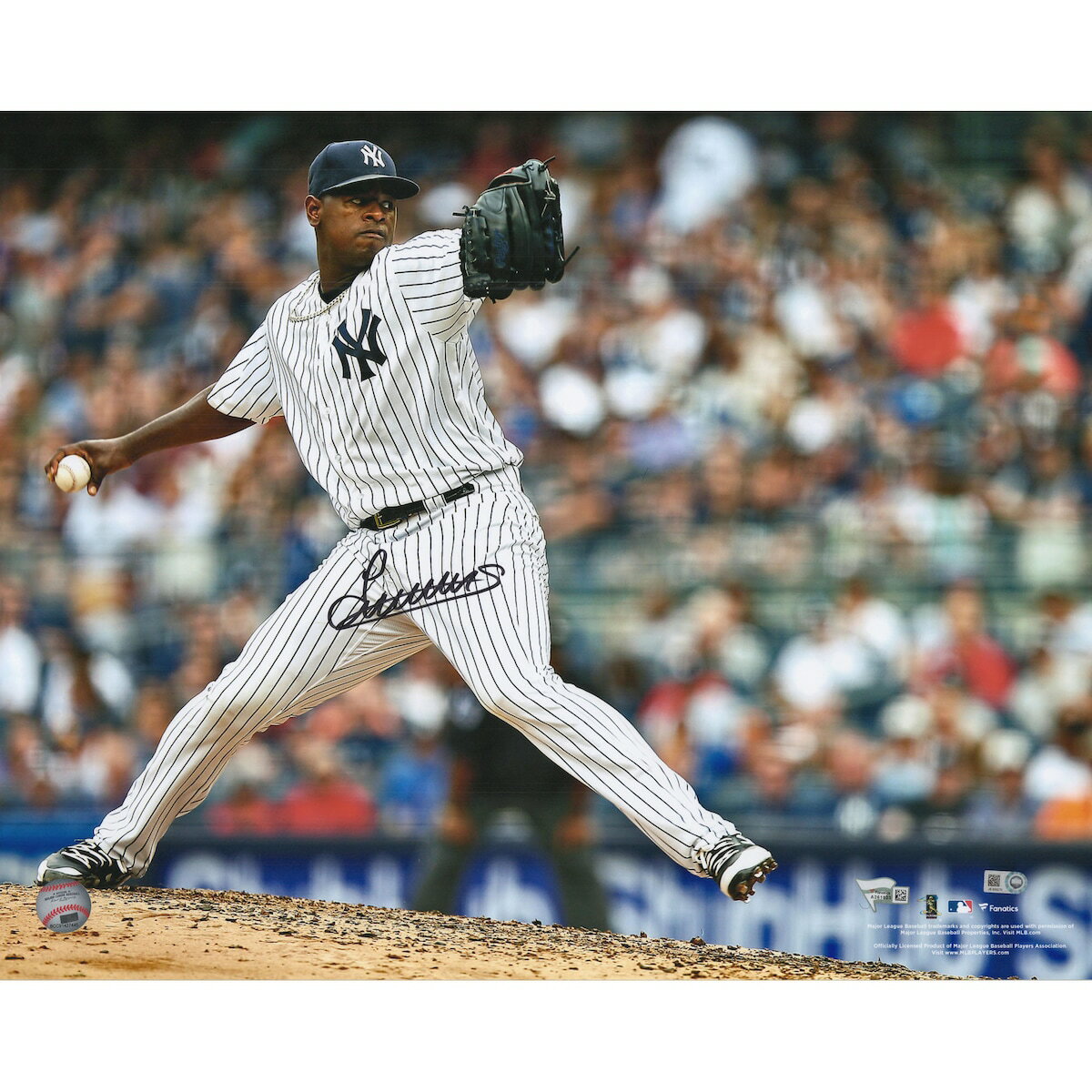 【MLB公式ホログラム付】MLB ヤンキース ルイス・セベリーノ 直筆サイン フォト （16x20） Fanatics（ファナティクス） (16x20 Aut Photo MLB)