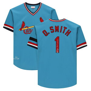 MLB カージナルス オジー・スミス 直筆サイン ユニフォーム Fanatics（ファナティクス） (Aut Jersey MLB 7242020)