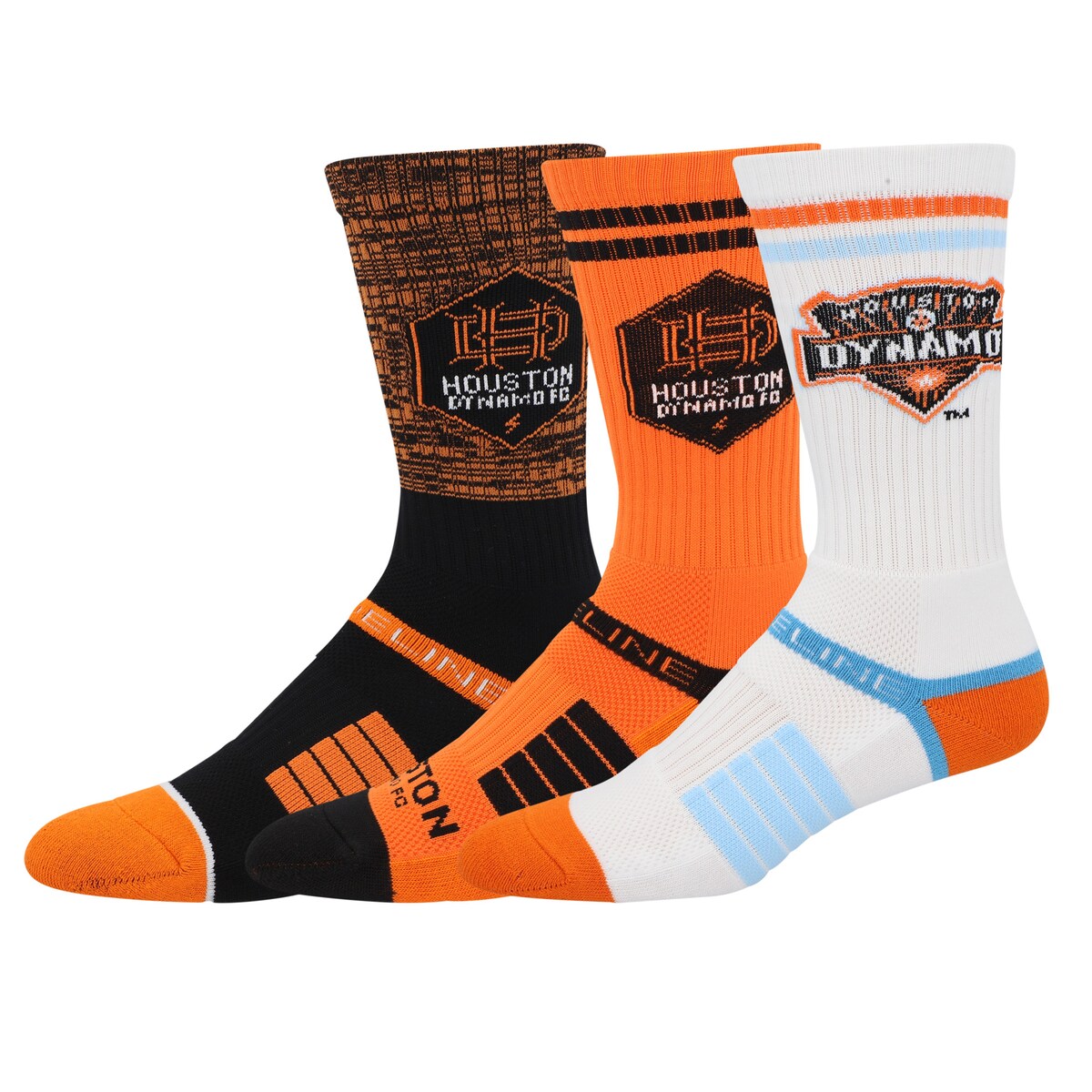 MLS _CiFC \bNX StridelineiXgChCj Y (SDE HO22 Men's Premium Knit Crew Sock 3-Pack)