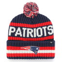 Put attention on your New England Patriots spirit by sporting this Bering cuffed knit hat from '47. It features the New ...