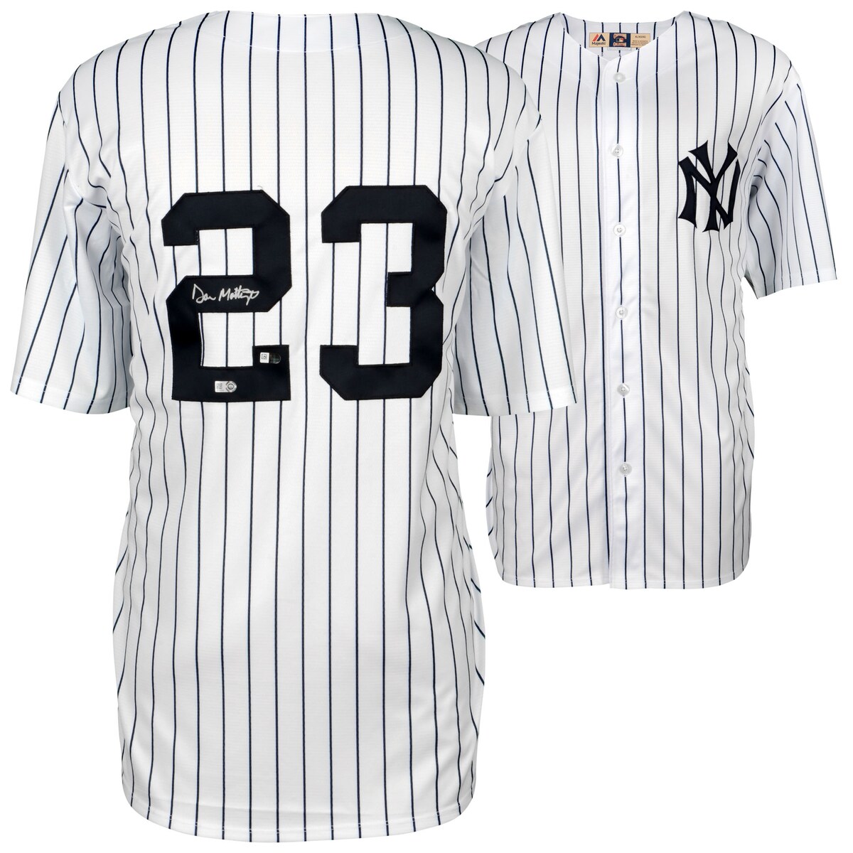 【MLB公式ホログラム付】MLB ヤンキース ドン・マッティングリー 直筆サイン ユニフォーム Fanatics（ファナティクス） (Aut Jersey MLB)