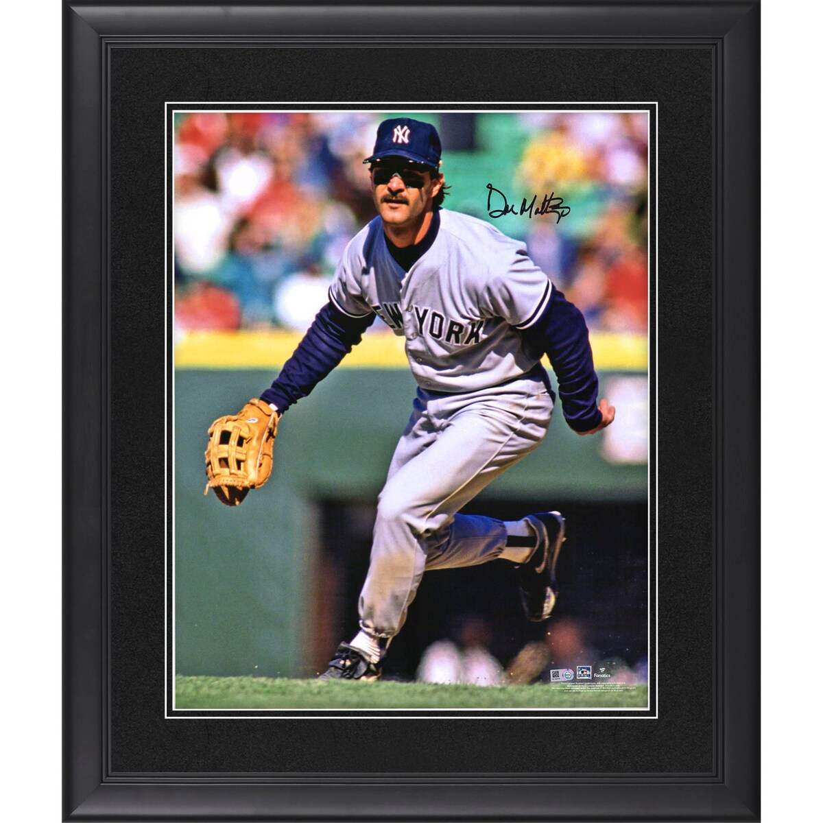 MLB ヤンキース ドン・マッティングリー 直筆サイン フォト （16x20） Fanatics（ファナティクス） (AUT FRAMED 16x20 PHOTO 3142022)