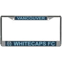 MLS ホワイトキャップスFC カー用品・カーアクセサリー Stockdale (STO MLS Metal Acrylic Mega Style License Plate Frame)